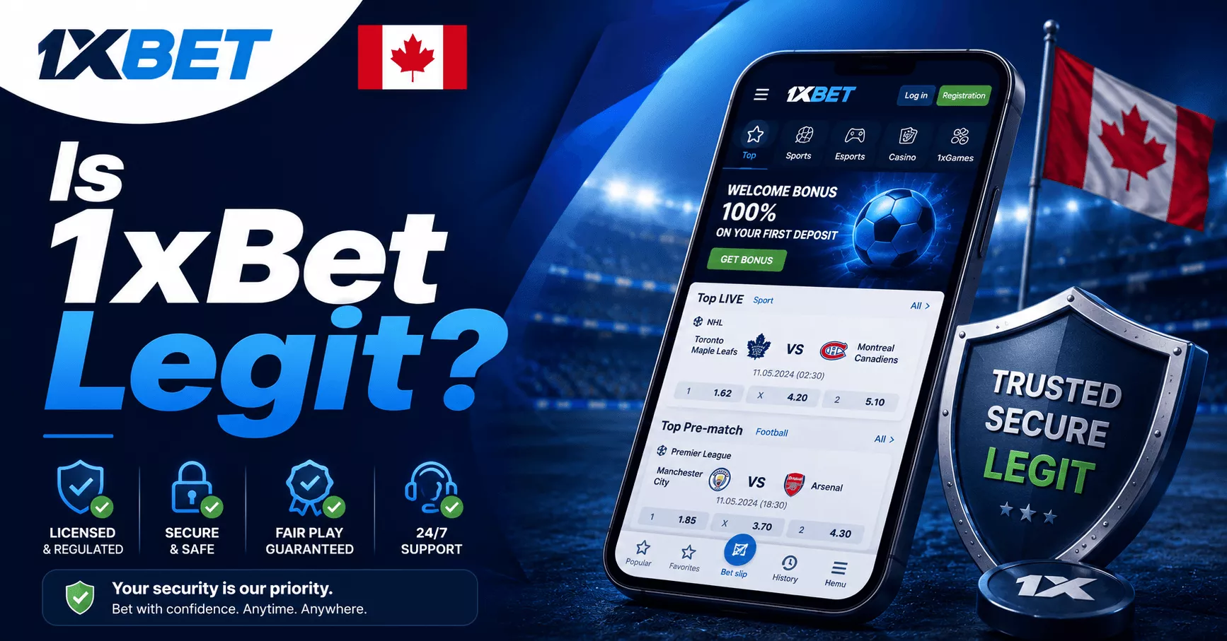 Is 1xbet Legit