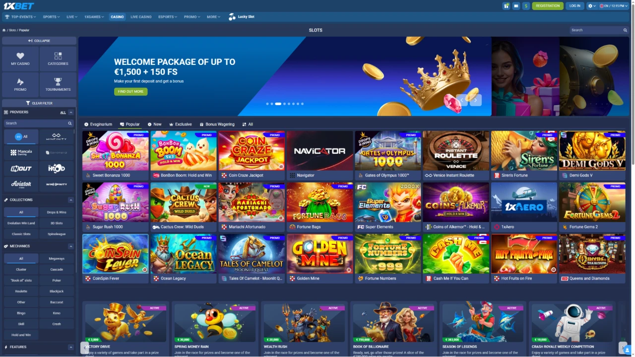 Play 1XBET Casino, Wettoptionen für CS2-Fans aus Deutschland