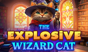 The explosive wizard cat